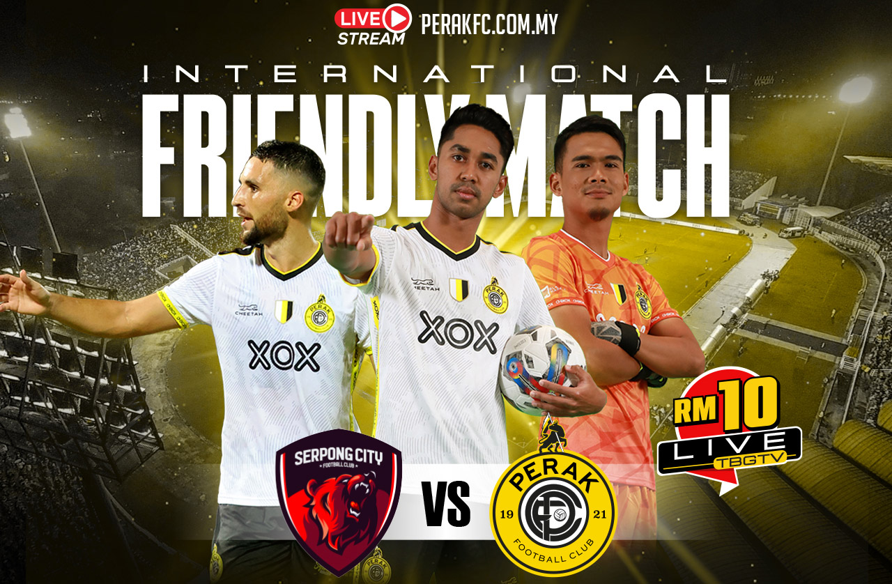 Full Match: Serpong City vs Perak FC - Perak FC